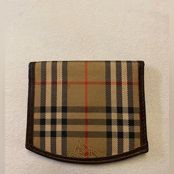 Burberry Vintage mens small wallet - Picture 2 of 4